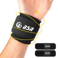 2 Pack Carpal Tunnel Wrist Brace for Women and Men: Wrist Wraps for Fitness | Wrist Support Prevention Wrist Pain, Sprains, Sports Injuries | Adjustable Wrist Strap, Suitable for Various Wrist Sizes -black