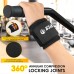 2 Pack Carpal Tunnel Wrist Brace for Women and Men: Wrist Wraps for Fitness | Wrist Support Prevention Wrist Pain, Sprains, Sports Injuries | Adjustable Wrist Strap, Suitable for Various Wrist Sizes -black